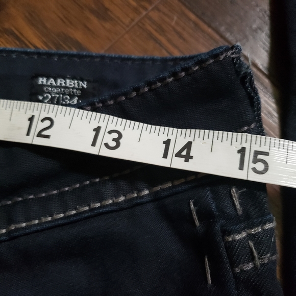 MEK Jeans men 27-34 Harbin cigarette Jeans dark blue skinny jeans Tab Stitched - Picture 11 of 12